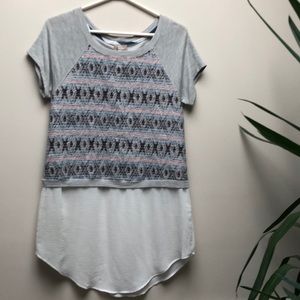 Anthropologie  |  T-shirt with gorgeous detail